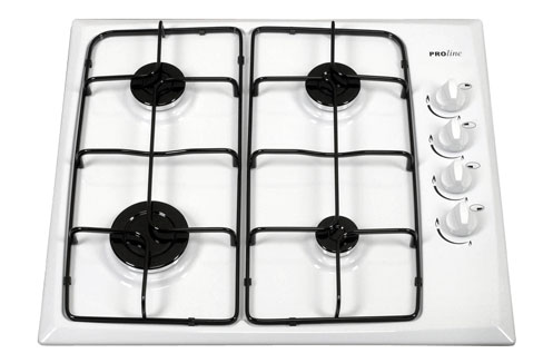 Table gaz PROLINE PGH 460 W-E BLANC