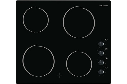 Table vitrocéramique PROLINE PCH 460 B-E NOIR
