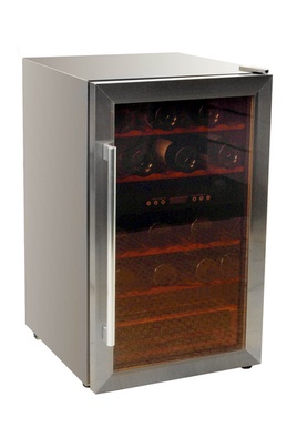 Cave de service HOOVER HWC 2336 DL VITREE INOX
