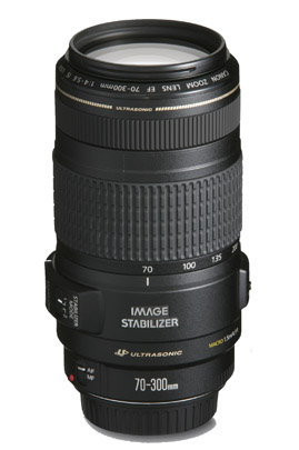 Objectif reflex CANON EF 70-300 f/4-5,6 IS USM