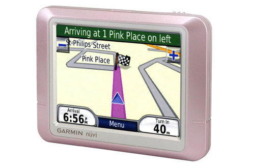 GPS GARMIN NUVI 250 PINK EUROPE