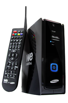 Disque dur multim�dia de salon WE DIGITAL EXBB500HDMI NOIR LAQUE chez Darty