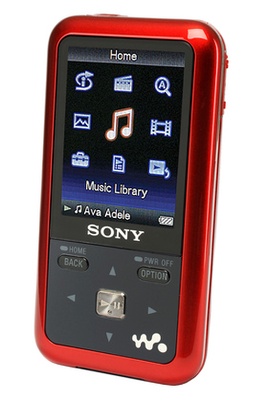 Baladeur vid�o MP3-MP4 SONY NWZ S616FR 4GO ROUG