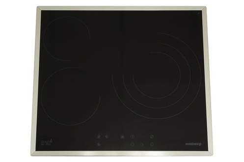 Table vitrocéramique ROSIERES RVE 6351 IN INOX
