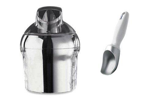 Sorbetiere MAGIMIX 11121 CHROME+CUILLER