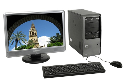 Unité centrale avec écran HP SR5625 + 22"