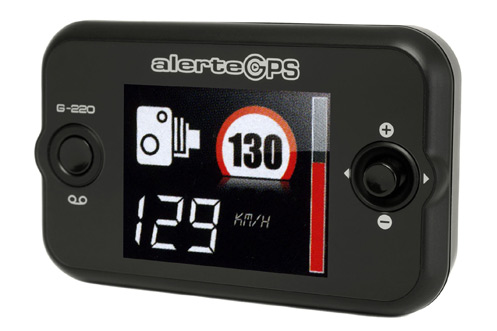 Avertisseur de radar ALERTEGPS G220 NOIR