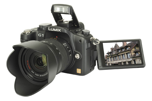 Appareil photo reflex PANASONIC DMC-G1 NOIR + 14-45