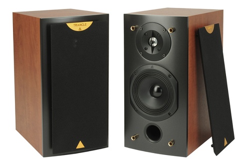Enceintes compacte TRIANGLE LINA 202 COGNAC X2