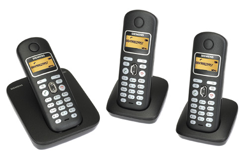 T&eacute;l&eacute;phone sans fil SIEMENS GIGASET AL 280 TRIO NOIR