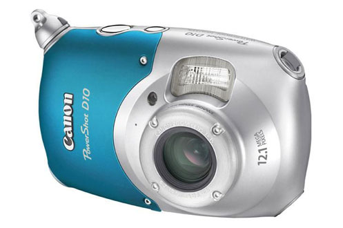Appareils photo compact CANON POWERSHOT D10 ARGENT ETANCHE
