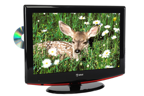 Image 55 cm - Format 16/9 / Tuner TNT int�gr� / Lecteur DVD/Divx int�gr� (c
