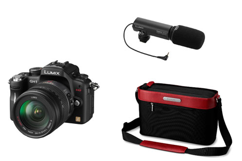 Reflex PANASONIC GH1 NOIR + 14-140 + ETUI + MICRO
