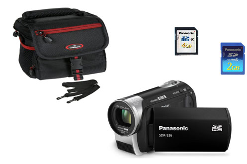 Cam�scope PANASONIC S26 NOIR + ETUI + 6GO