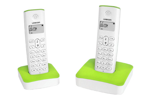 T&eacute;l&eacute;phone sans fil LOGICOM RIVA 252 POP VERT