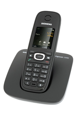 T&eacute;l&eacute;phone sans fil SIEMENS GIGASET C590 NOIR