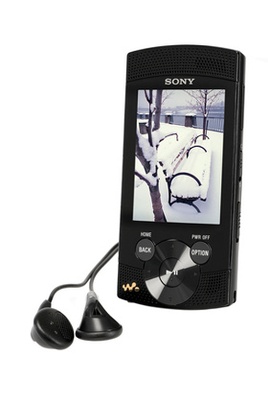 Baladeur vidéo MP3-MP4 SONY NWZ-S544 B NOIR-Capacité 8 Go / Ecran LCD QVGA 2,4" (6,1 cm) / Haut-parleurs stéréo intégrés / Enregistrement FM et dictaphone