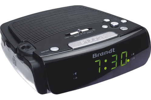 Tuner analogique / Double programmation / Double alarme : radio ou buzzer /