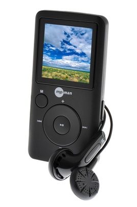 Baladeur vidéo MP3-MP4 MPMAN MP110/4GO-Capacité 4 Go / Fonction dictaphone / Logiciel de navigation intuitif / Ecran 1,5 pouces (3,8cm)