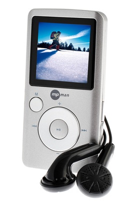 Baladeur vidéo MP3-MP4 MPMAN MP110/4GO-Capacité 4 Go / Fonction dictaphone / Logiciel de navigation intuitif / Ecran 1,5 pouces (3,8cm)