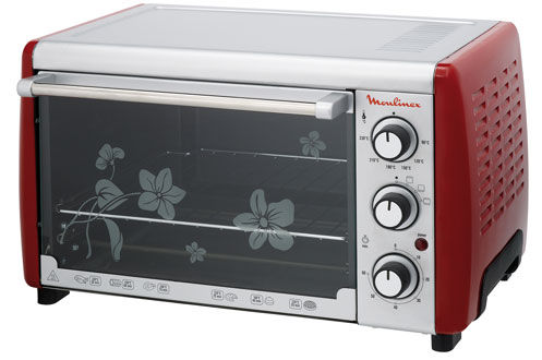 Mini four MOULINEX OV 2055 DECO ROUGE + SILVER
