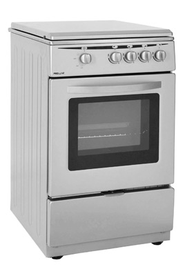 Gaziniere PROLINE PGC56SL-F Silver