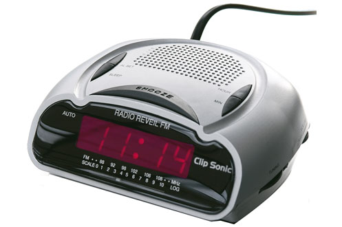 Tuner analogique FM / Alarmes : radio ou buzzer / Simple programmation / Fo