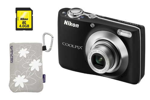 Appareils photo compact NIKON L22 NOIR+ETUI+SD4GO