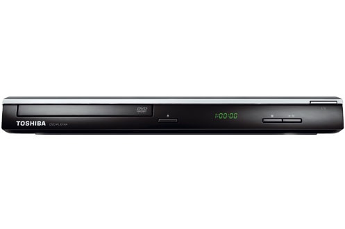 Lecteur DVD TOSHIBA SD-3010KE-Lecteur DVD compatible DivX / Sortie HDMI avec Upscaling 1080p / Design slim : largeur 33cm x hauteur 4,3cm