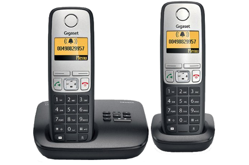 T?phone sans fil SIEMENS GIGASET A400A DUO