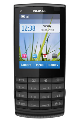 Mobile nu NOKIA X3-02 NOIR
