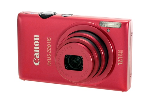 Appareil photo compact CANON IXUS 220HS ROUGE