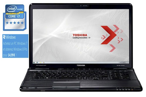 PC portable TOSHIBA SATELLITE P770-10E