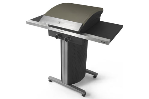 Barbecue grande largeur GRAND HALL T GRILL TITANIUM