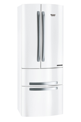 Refrigerateur congelateur en bas HOTPOINT/ARISTON QUADRIO 4D W/HA BLANC