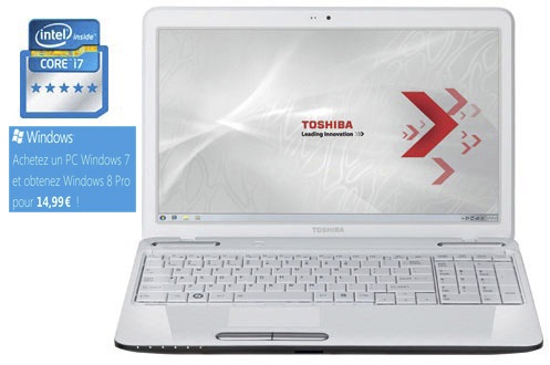 PC portable TOSHIBA SATELLITE L750-214