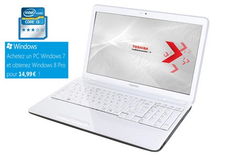 PC portable TOSHIBA SATELLITE L750-212