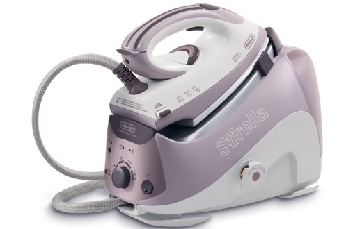Centrale vapeur DELONGHI VVX1860 G STIRRELLA-Débit vapeur 130 g/min / Pression 5 bars / Autonomie illimitée / Système anti-calcaire double protection