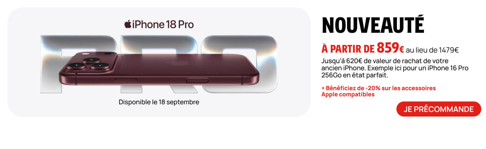Nouveauté iPhone 18 Pro