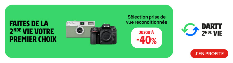 Sélection prise de vue reconditionnée