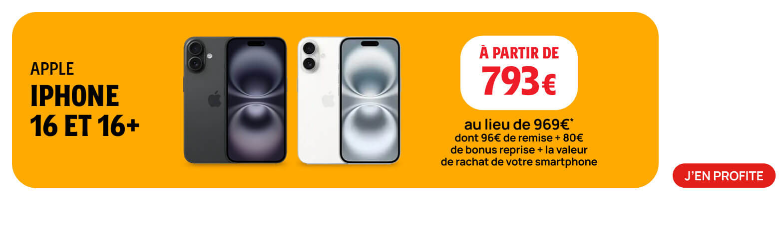 iPhone 16 et 16+