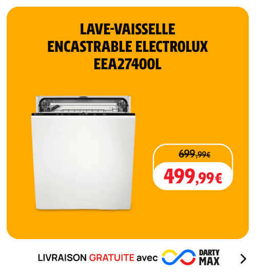  Lave-vaisselle encastrable Electrolux EEA27400L