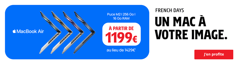 Offre Darty MacBook Puce M2