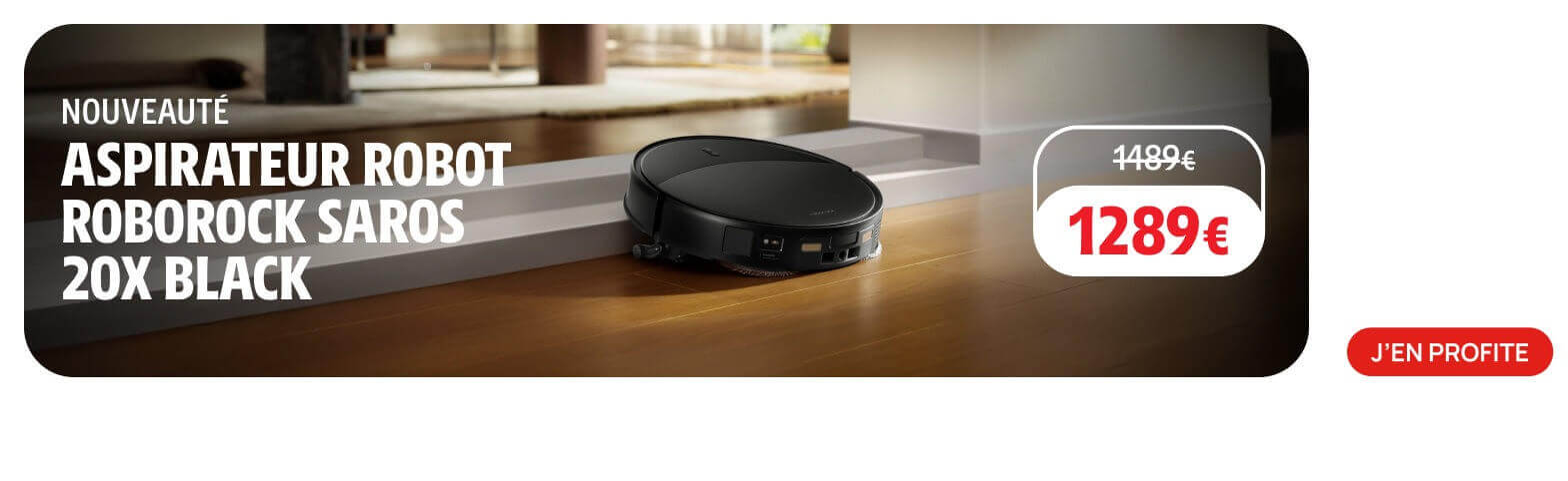 Aspirateur Robot Roborock Saros