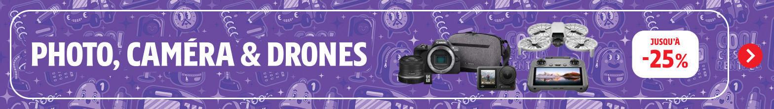 Photo, caméra & drone