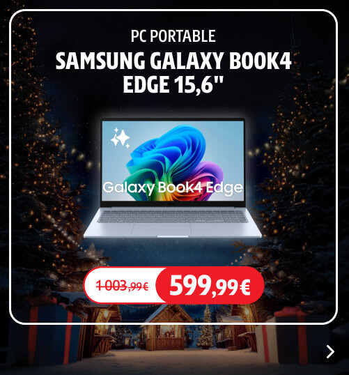 PC portable Samsung Galaxy Book4 Edge 15,6