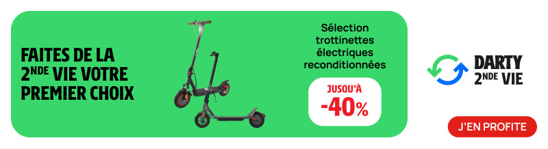 sélection trotinettes électriques reconditionnées