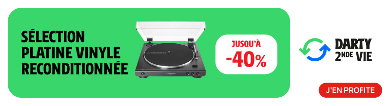 sélection platine vinyle reconditionnée