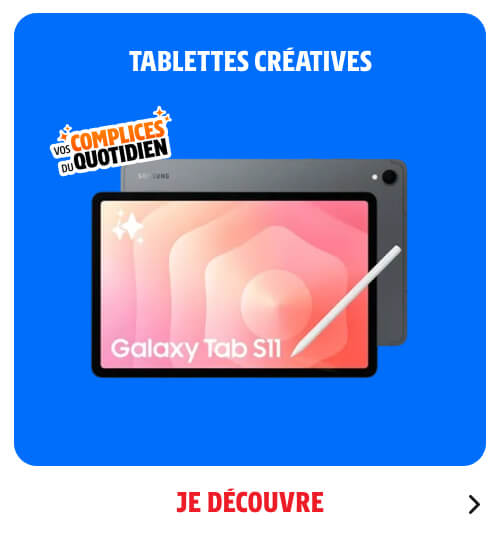 Tablettes créatives