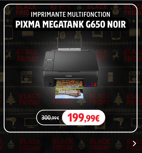 Imprimante multifonction Pixma Megatank G650 Noir